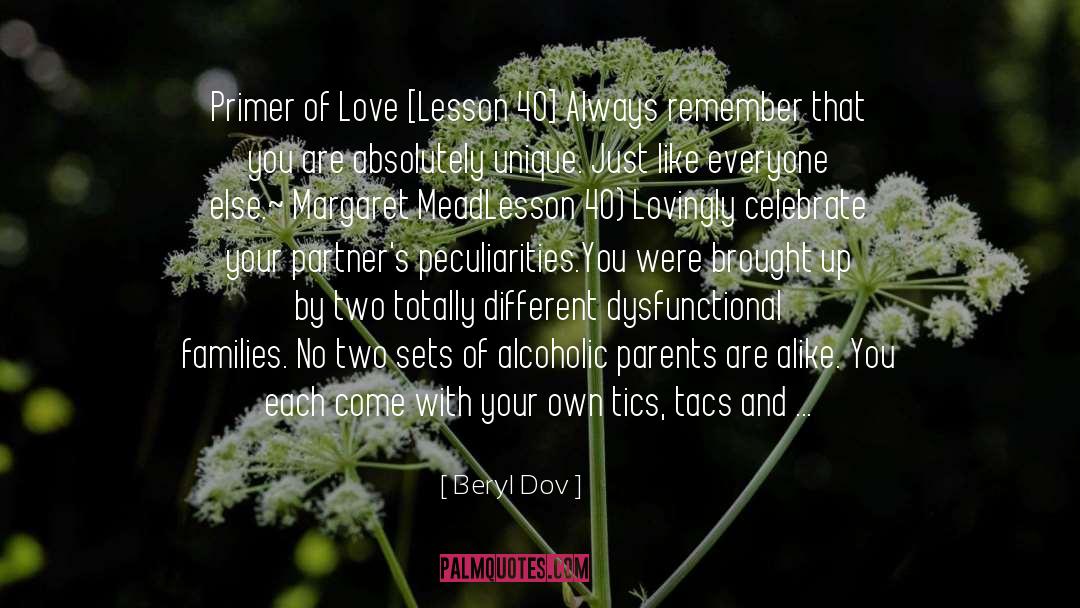 Lesbian Partners quotes by Beryl Dov