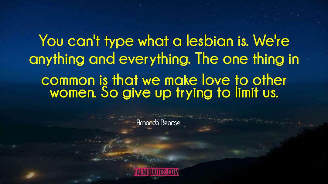 Lesbian Partners quotes by Amanda Bearse