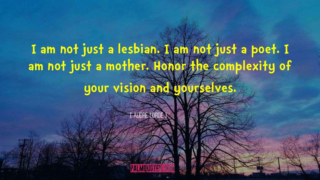 Lesbian quotes by Audre Lorde