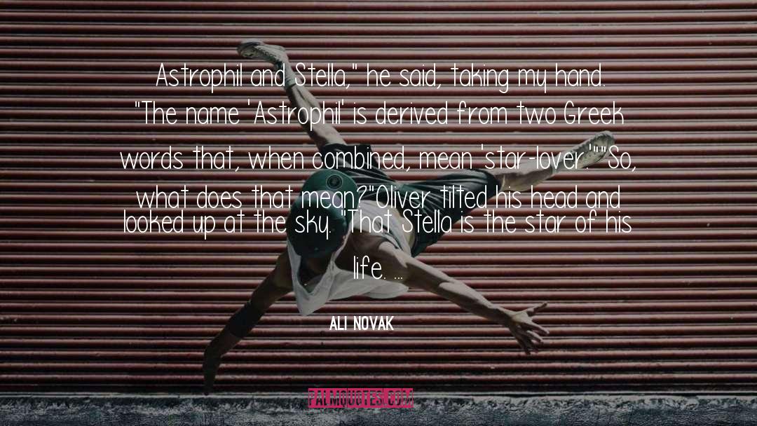 Lesbian Romance quotes by Ali Novak