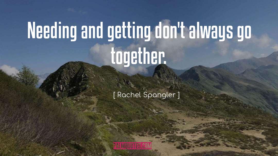Lesbian Romance quotes by Rachel Spangler