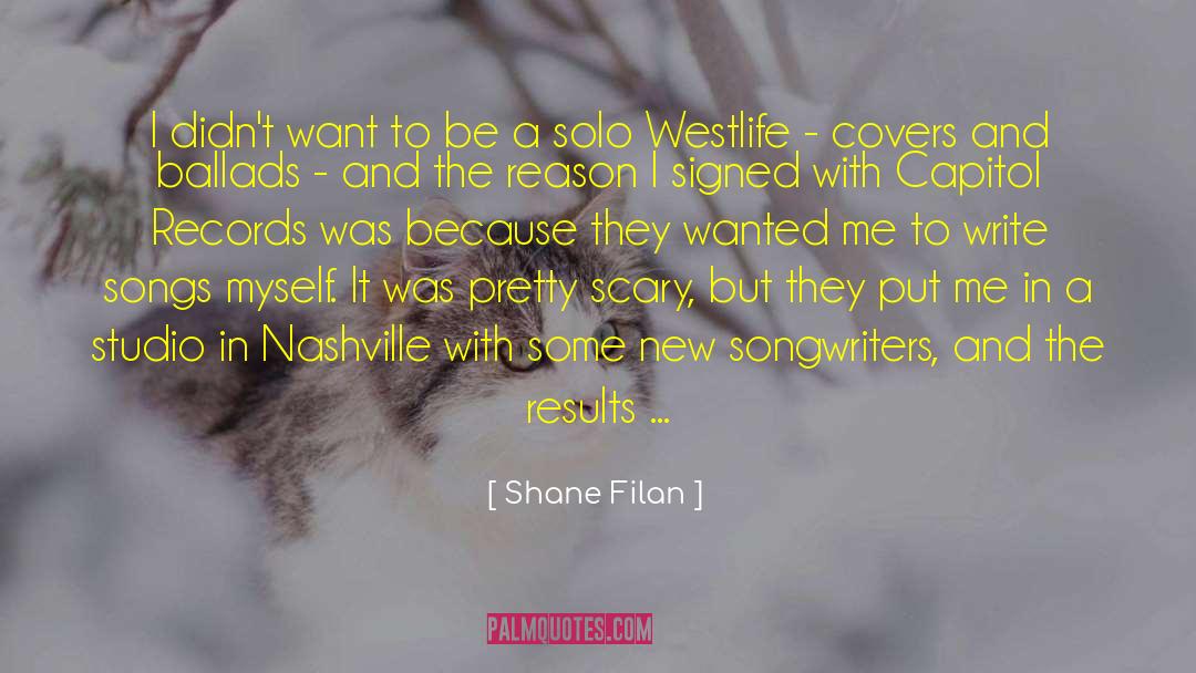 Leschinsky Studio quotes by Shane Filan