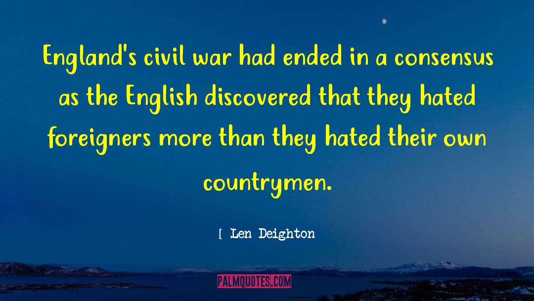 Lesen In English quotes by Len Deighton