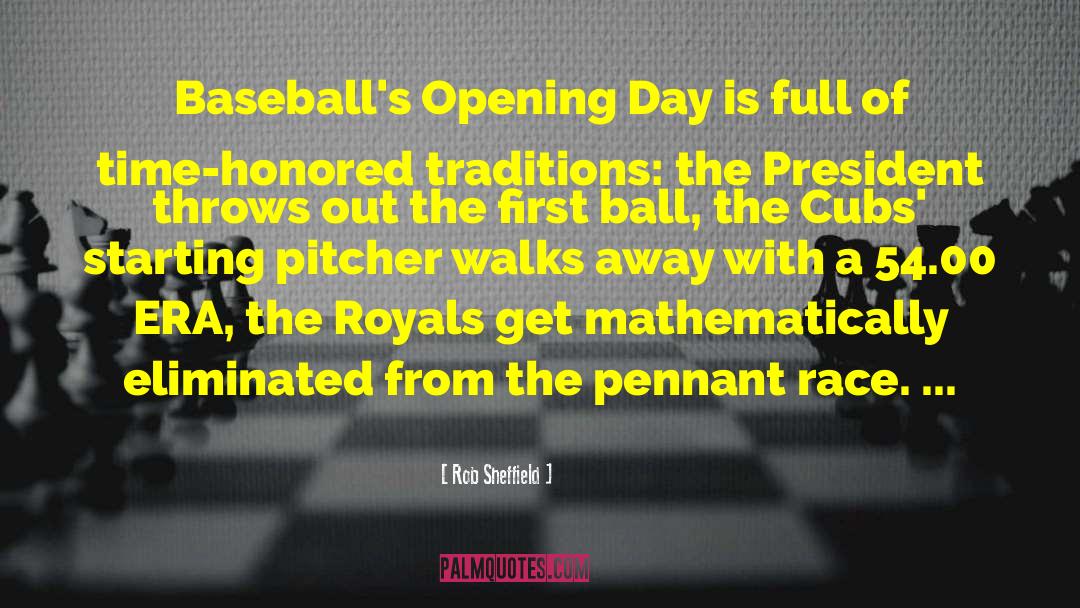 Leskanic Baseball quotes by Rob Sheffield