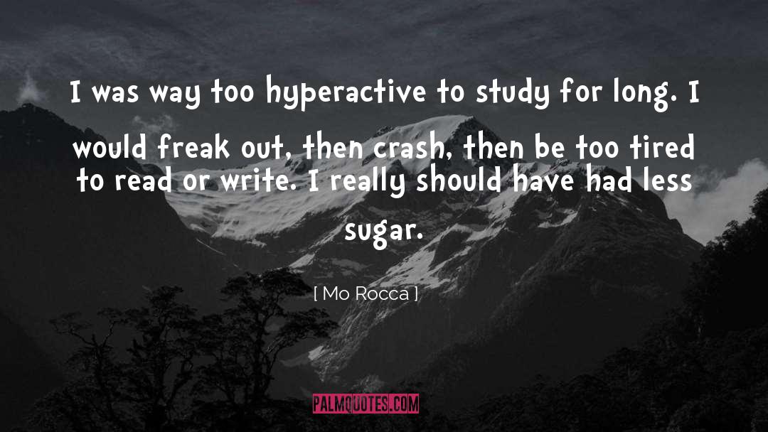 Less Sugar quotes by Mo Rocca