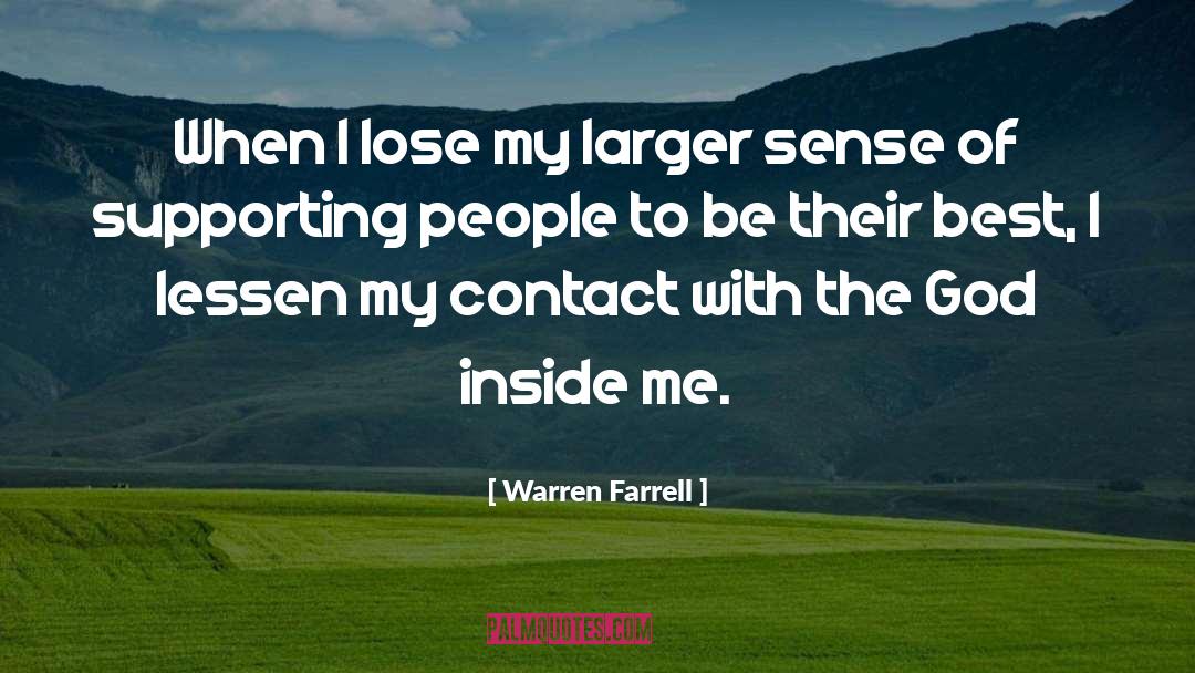 Lessen quotes by Warren Farrell