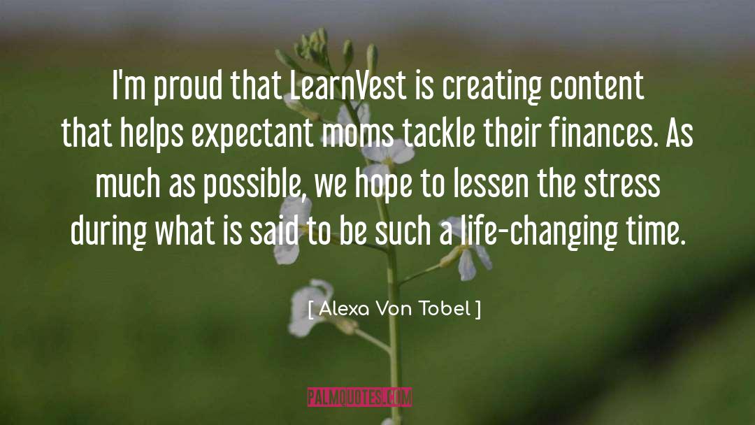 Lessen quotes by Alexa Von Tobel