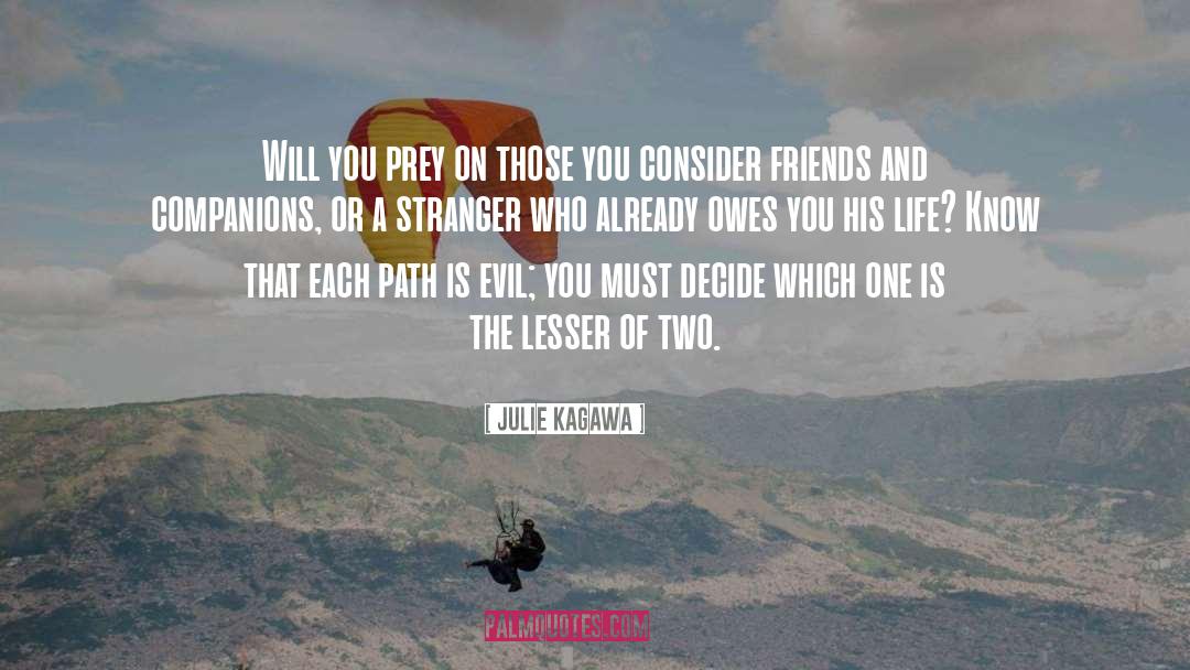 Lesser quotes by Julie Kagawa