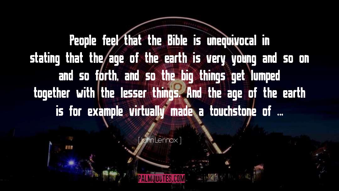 Lesser Things quotes by John Lennox