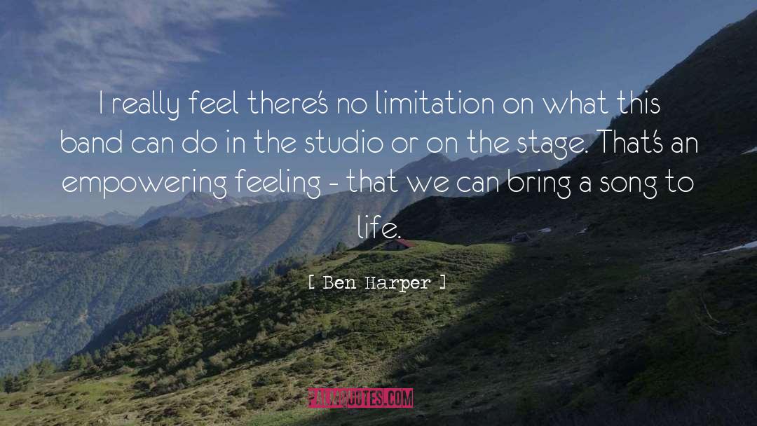 Lesson In Life quotes by Ben Harper