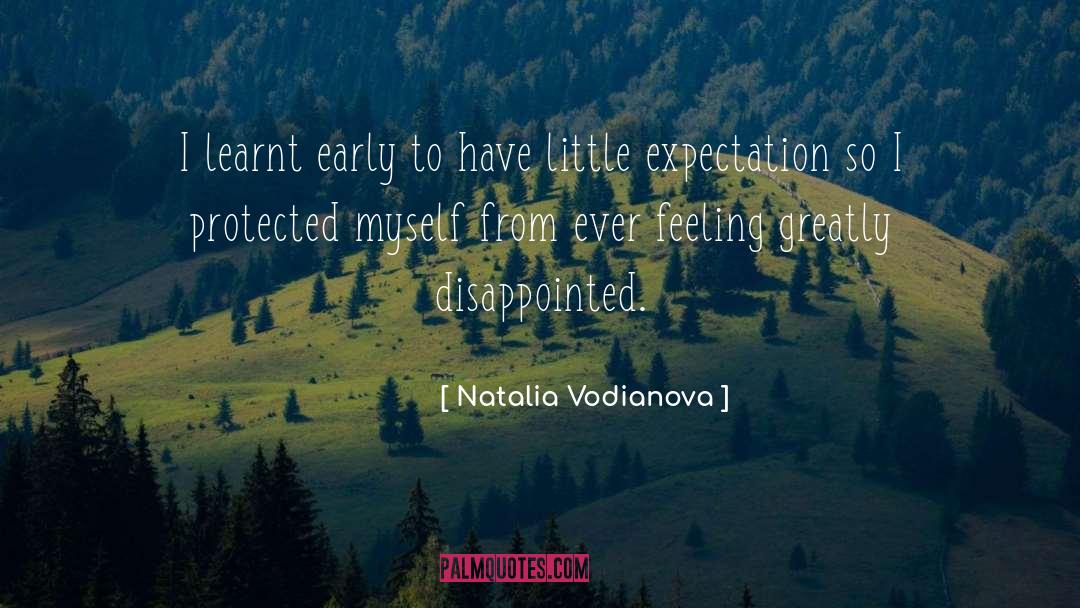 Lesson Learnt quotes by Natalia Vodianova