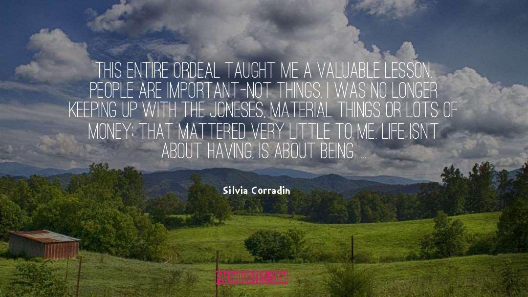 Lesson quotes by Silvia Corradin