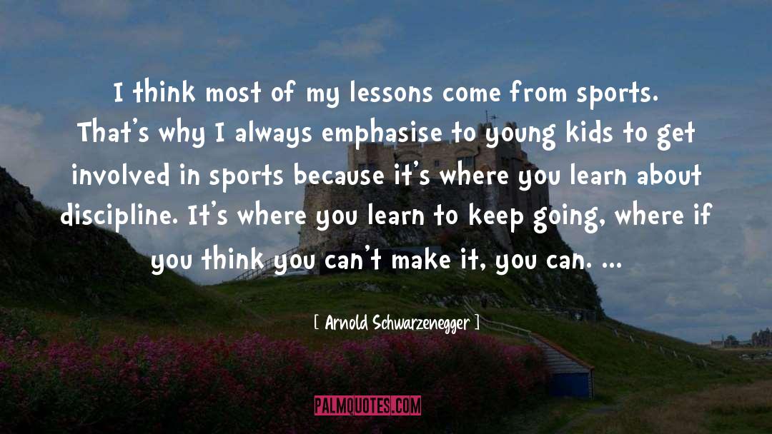 Lessons From Failure quotes by Arnold Schwarzenegger