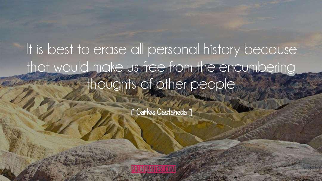Lessons From History quotes by Carlos Castaneda