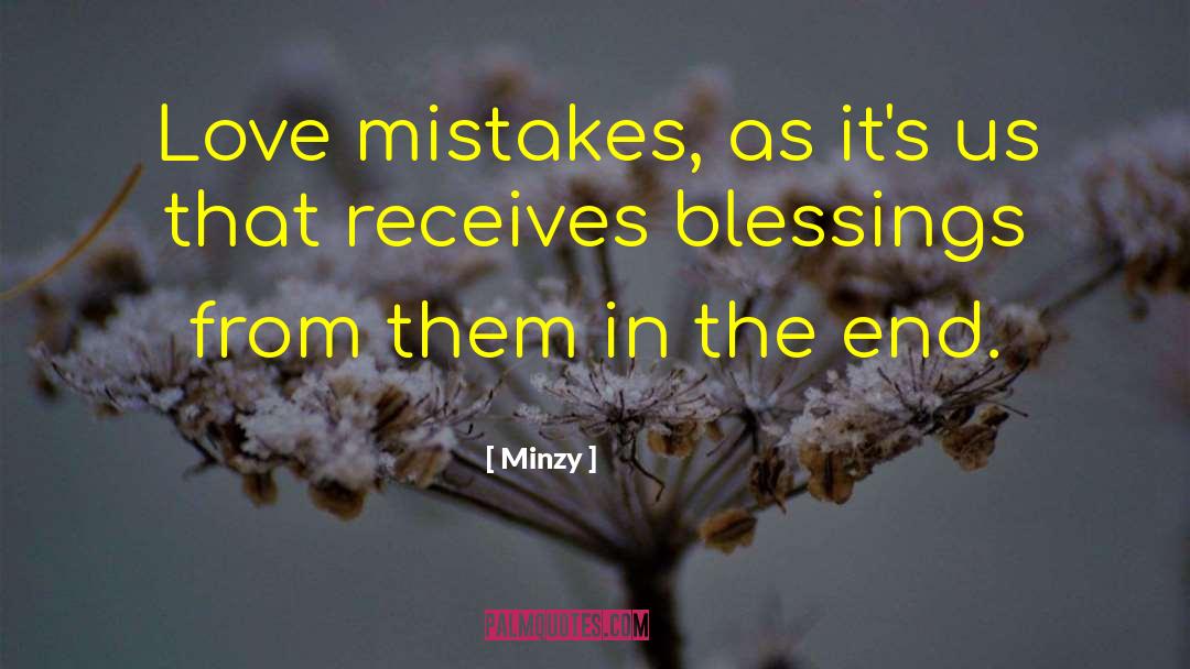 Lessons From Mistakes quotes by Minzy