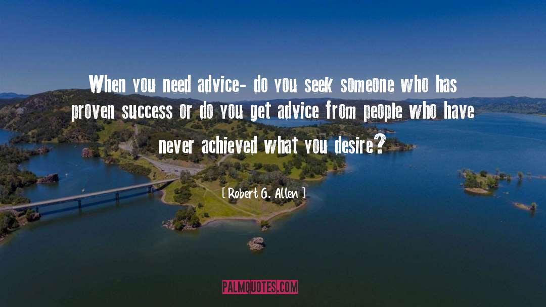 Lessons From Success quotes by Robert G. Allen