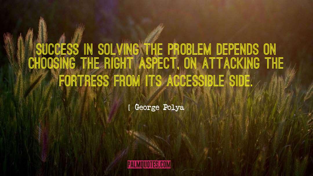 Lessons From Success quotes by George Polya