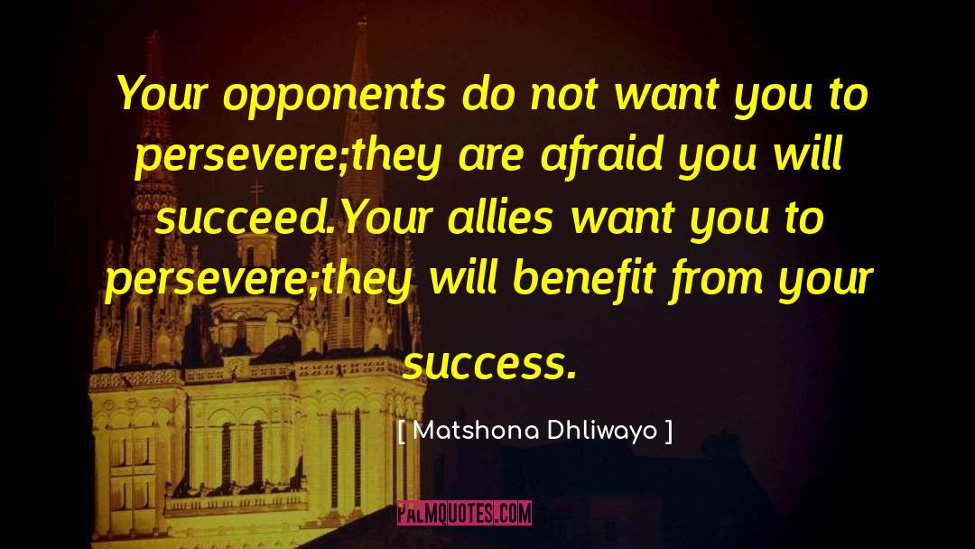 Lessons From Success quotes by Matshona Dhliwayo