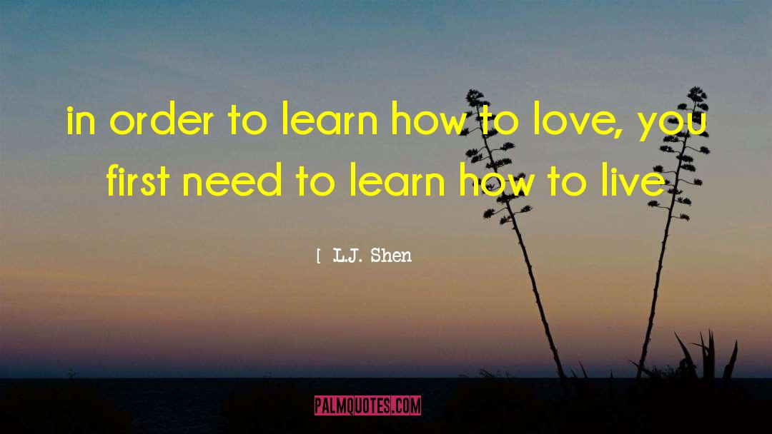 Lessons In Love quotes by L.J. Shen