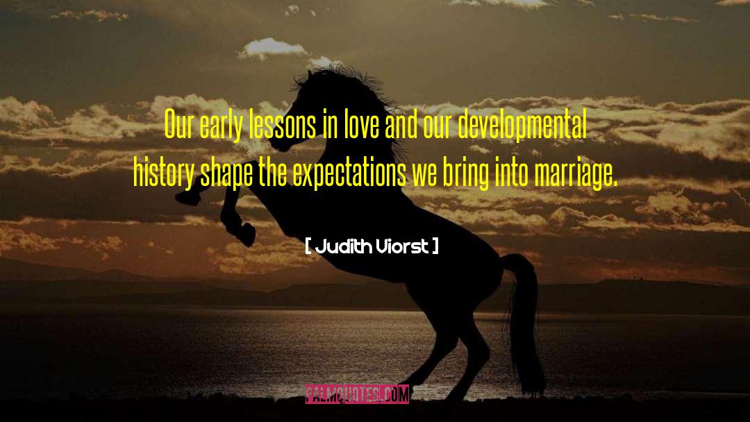 Lessons In Love quotes by Judith Viorst