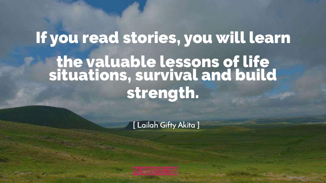 Lessons Of Life quotes by Lailah Gifty Akita