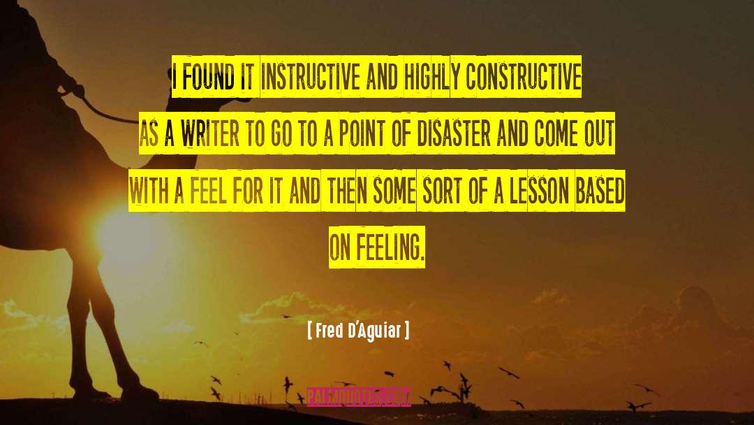 Lessons Of Live quotes by Fred D'Aguiar