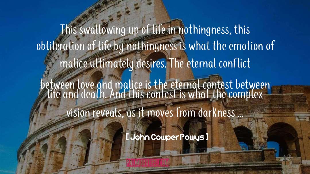 Lessons Of Love And Life quotes by John Cowper Powys