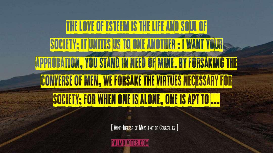 Lessons Of Love And Life quotes by Anne-Therese De Marguenat De Courcelles