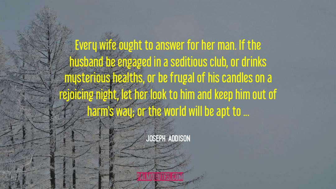 Let Her Sleep quotes by Joseph Addison