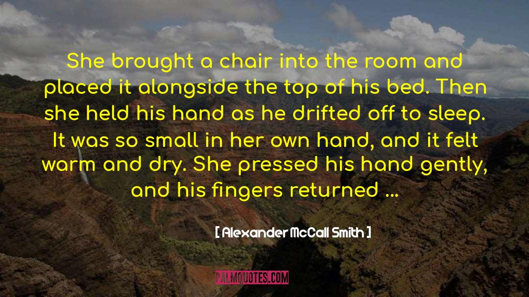 Let Her Sleep quotes by Alexander McCall Smith