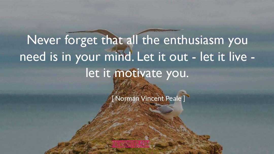 Let It Out quotes by Norman Vincent Peale