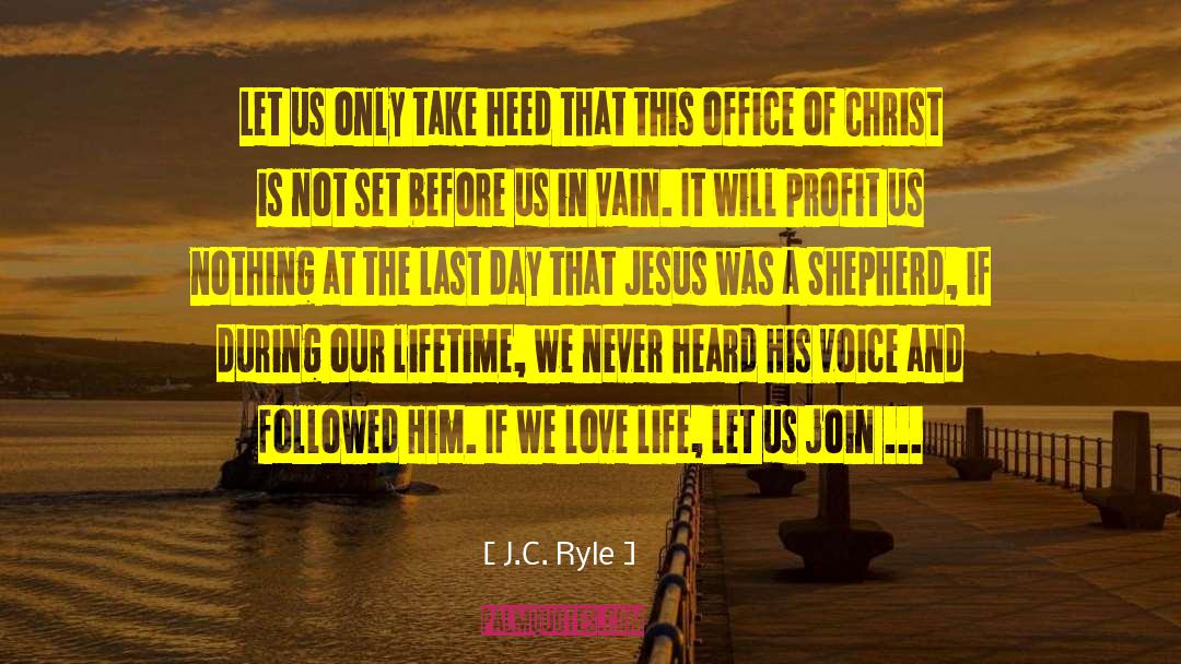 Let Love Live quotes by J.C. Ryle