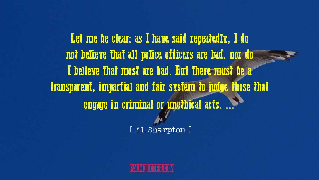 Let Me Be Clear quotes by Al Sharpton