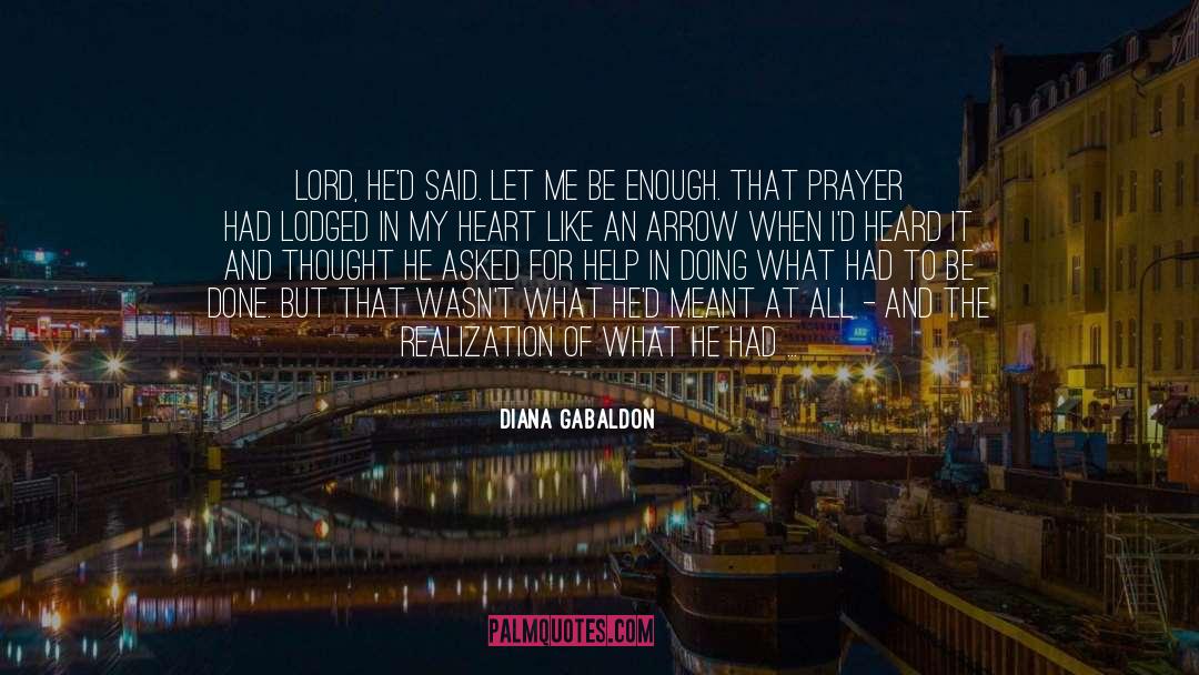 Let Me Be quotes by Diana Gabaldon