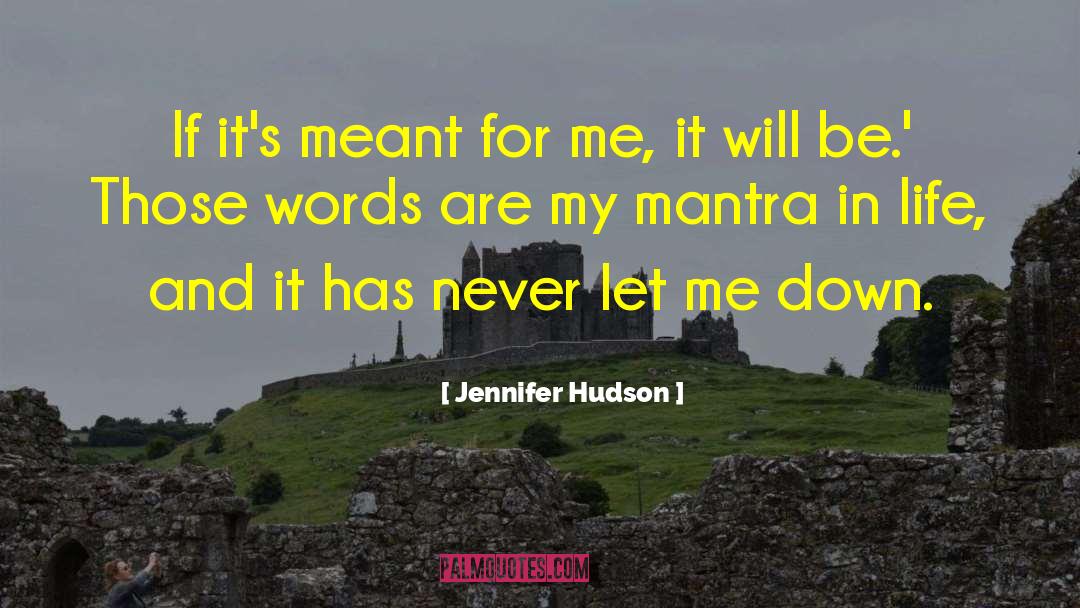Let Me Down quotes by Jennifer Hudson