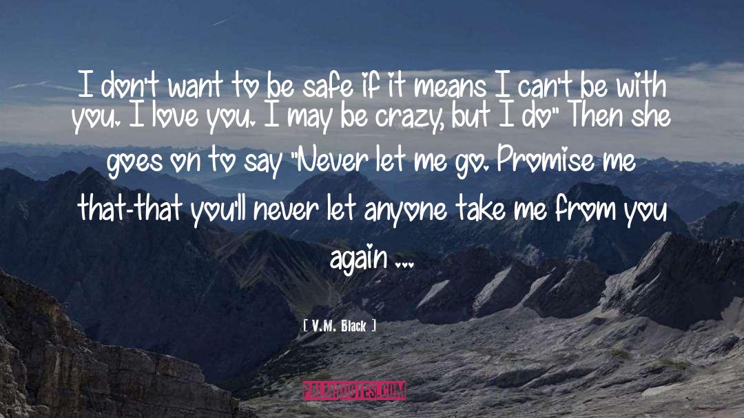 Let Me Go quotes by V.M. Black