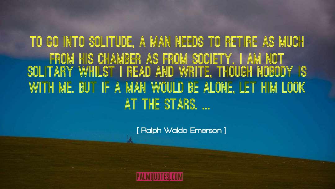 Let Me Look After You quotes by Ralph Waldo Emerson