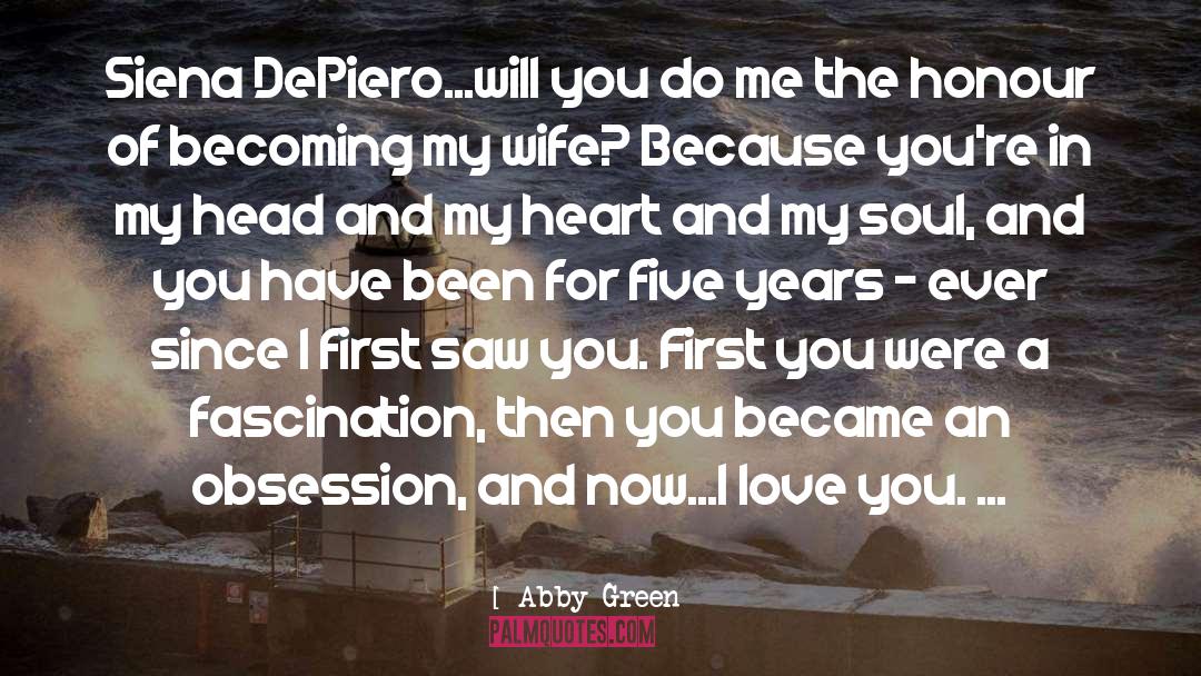 Let Me Love You quotes by Abby Green