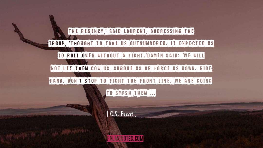 Let S Stop Killing Each Other quotes by C.S. Pacat