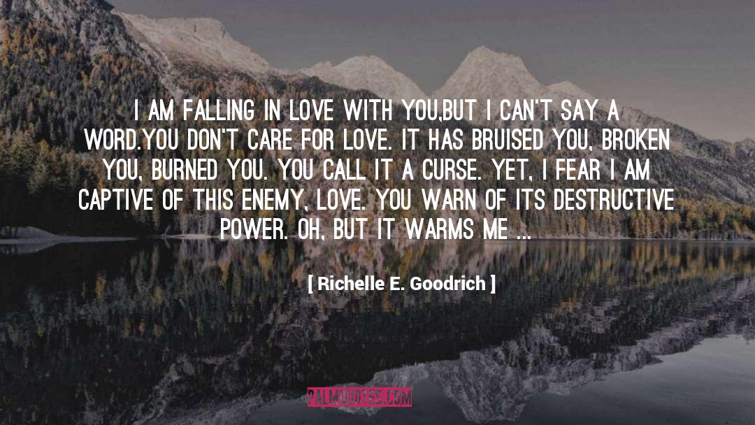 Let The Flames Begin quotes by Richelle E. Goodrich