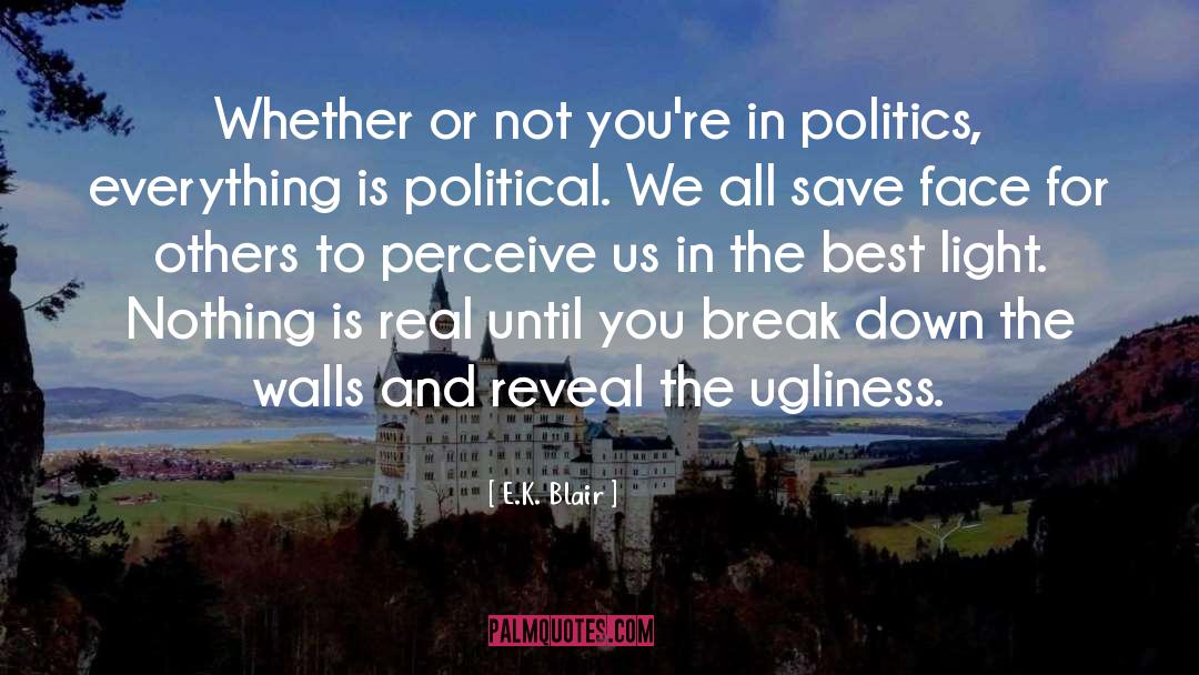 Let The Light In quotes by E.K. Blair