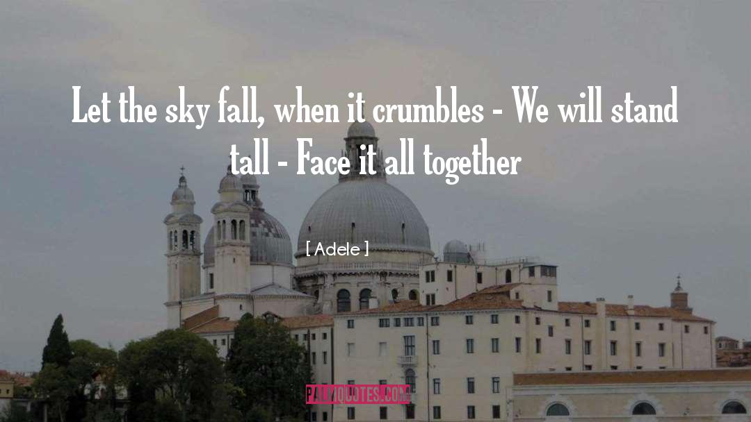 Let The Sky Fall quotes by Adele