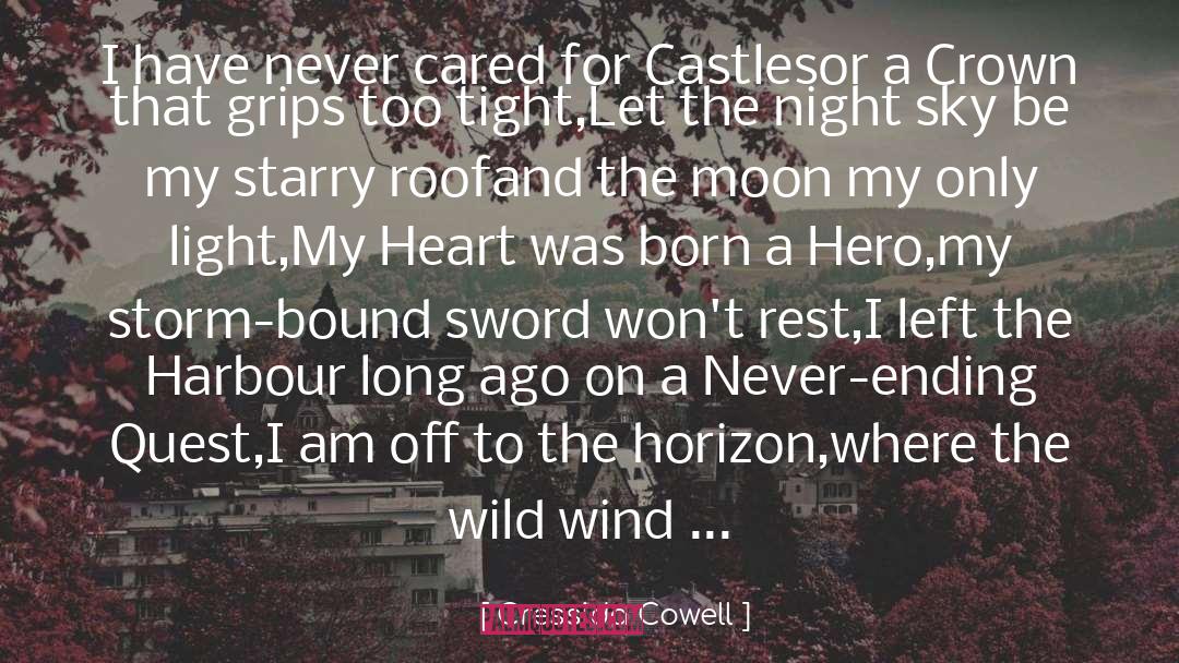 Let The Sky Fall quotes by Cressida Cowell