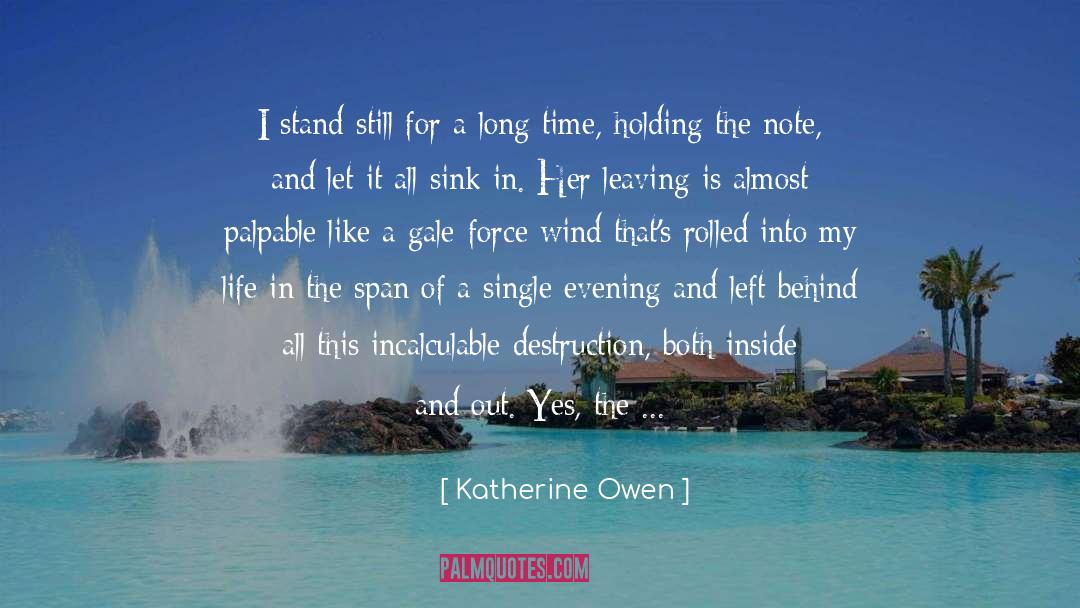 Let The Storm Break quotes by Katherine Owen