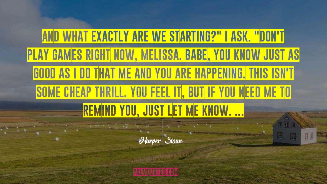 Let You Know I Care quotes by Harper Sloan