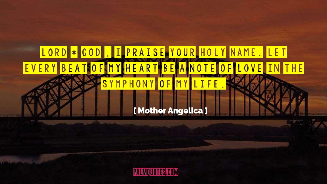 Let Your Heart Dance quotes by Mother Angelica