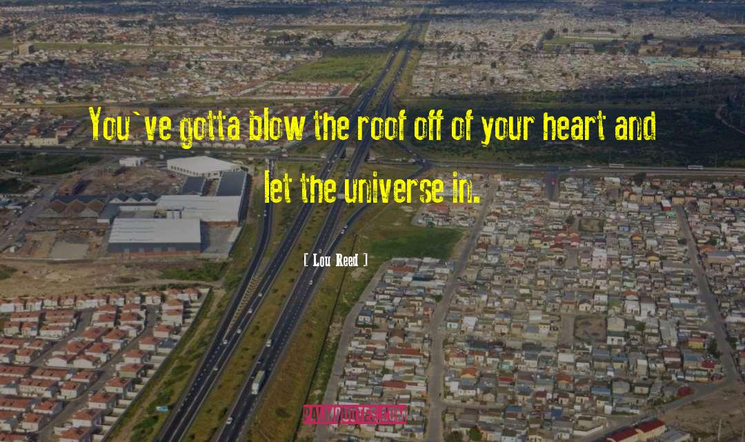 Let Your Heart Race quotes by Lou Reed