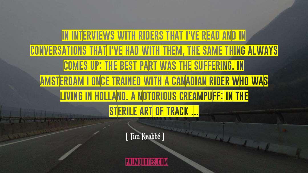 Lethal Rider quotes by Tim Krabbé