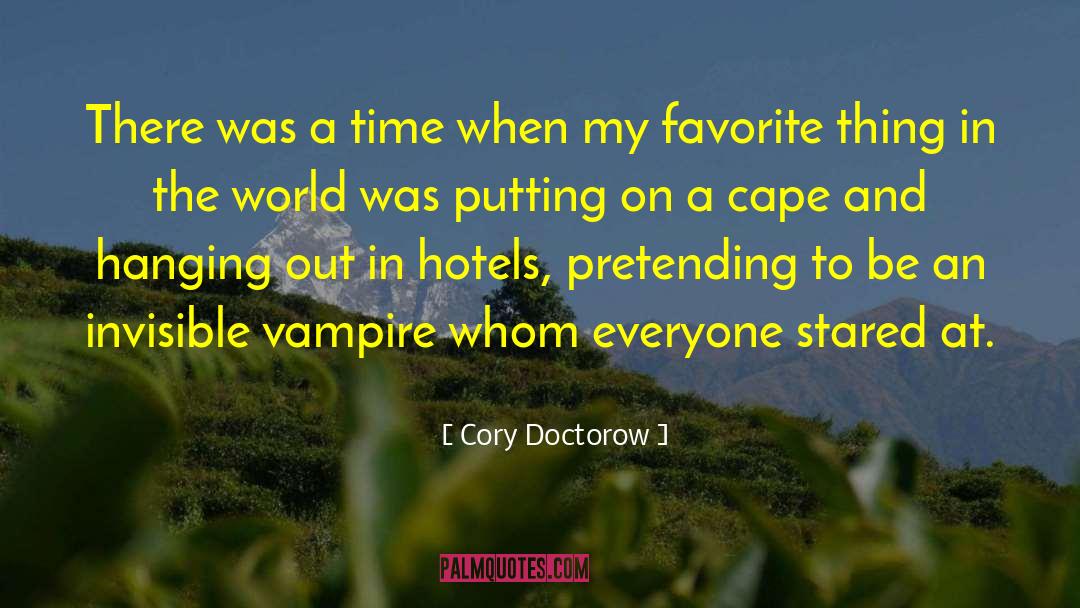 Lethem Hotels quotes by Cory Doctorow