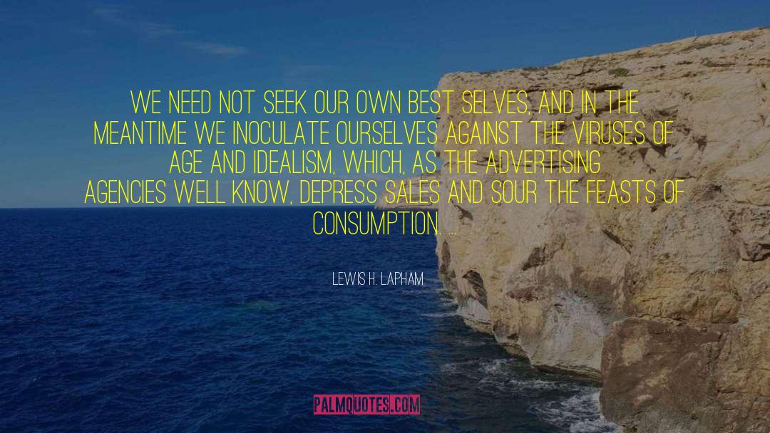 Letia Lewis quotes by Lewis H. Lapham